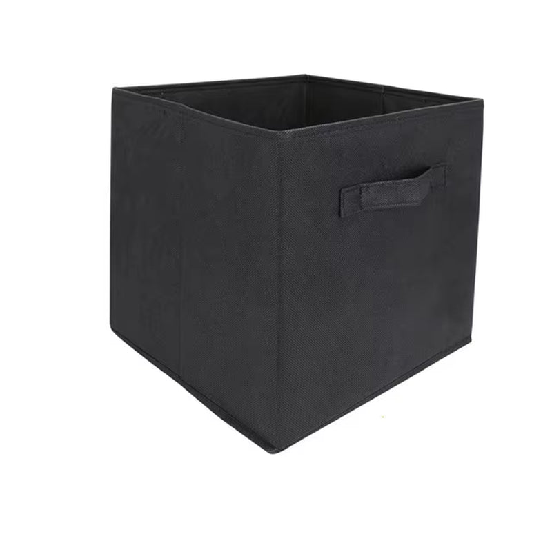 Collapsible Cube Storage Bin Non Woven Fabric Storage Box Home Supplies , Kid Toy Storage Organizer Cabinet Drawer Organization