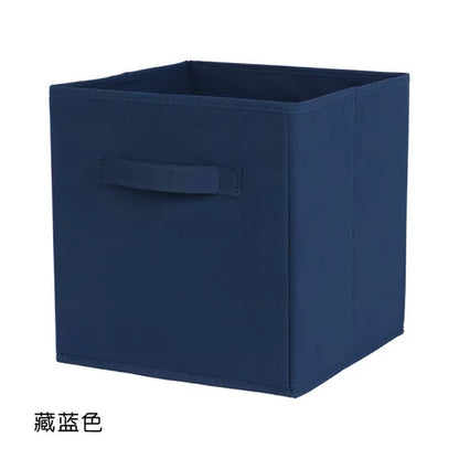 Collapsible Cube Storage Bin Non Woven Fabric Storage Box Home Supplies , Kid Toy Storage Organizer Cabinet Drawer Organization