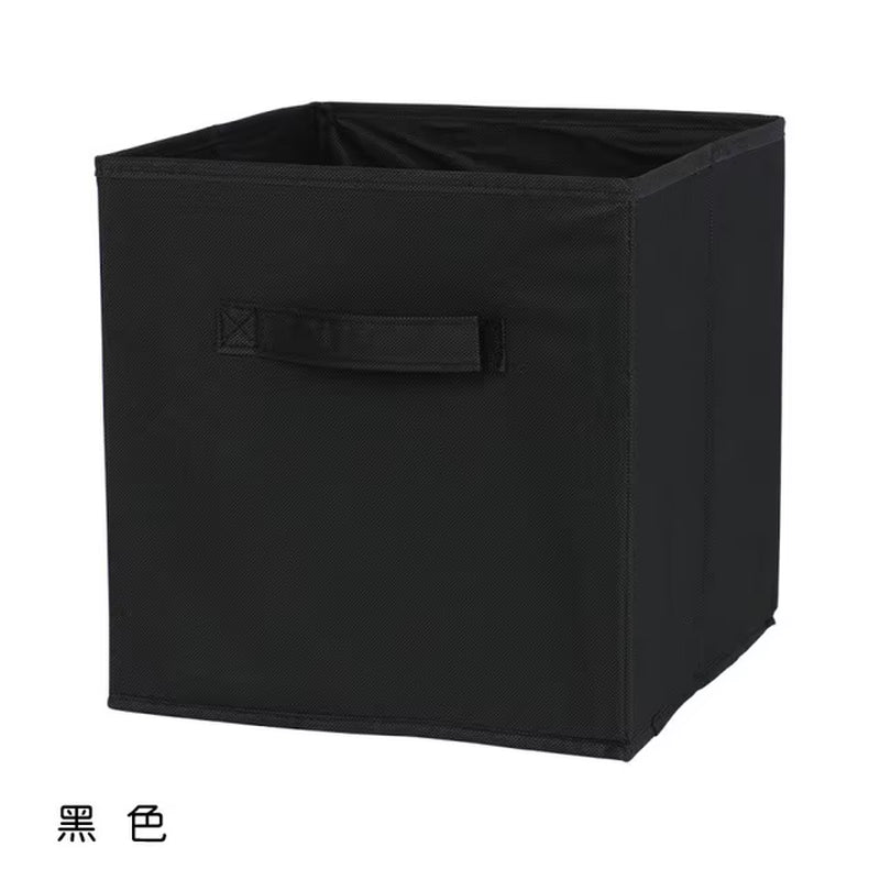 Collapsible Cube Storage Bin Non Woven Fabric Storage Box Home Supplies , Kid Toy Storage Organizer Cabinet Drawer Organization