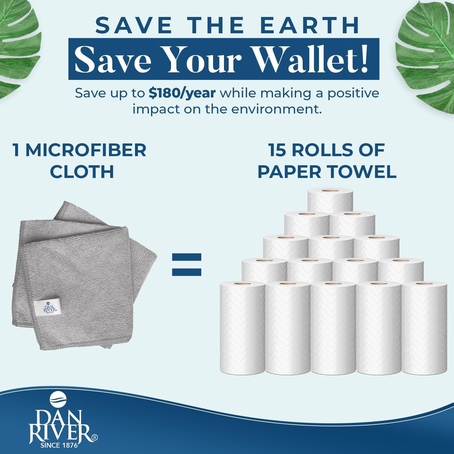 24-Pack Microfiber Towels – Ultra Absorbent, Lint Free Cloth & Streak-Free for Home, Car & Kitchen - Must-Have Cleaning Essentials - 12" X 12" - Gray White