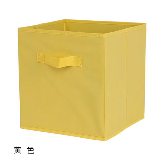 Collapsible Cube Storage Bin Non Woven Fabric Storage Box Home Supplies , Kid Toy Storage Organizer Cabinet Drawer Organization
