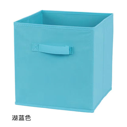 Collapsible Cube Storage Bin Non Woven Fabric Storage Box Home Supplies , Kid Toy Storage Organizer Cabinet Drawer Organization